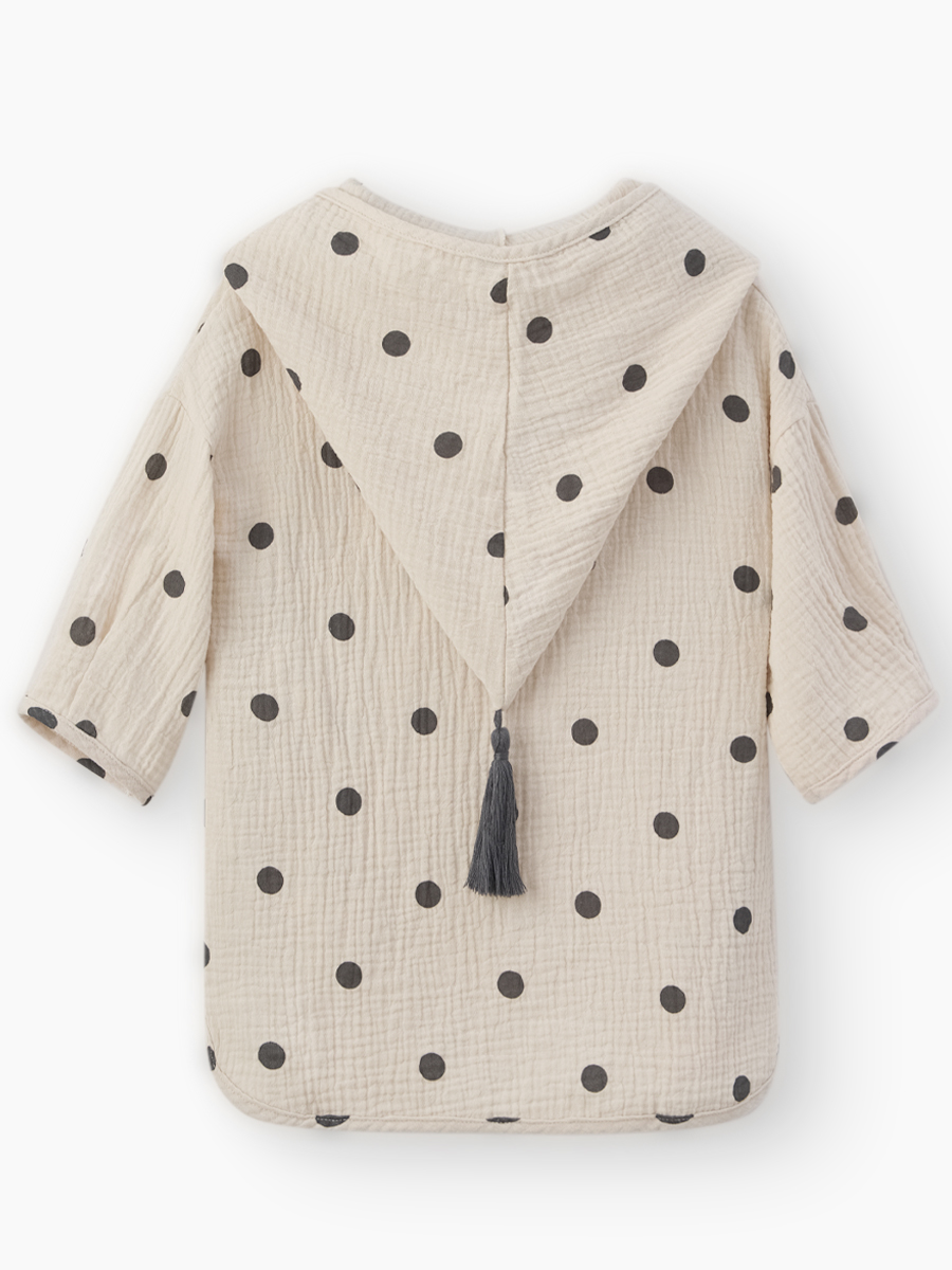Халат Happy Baby 88129-0_beige-with-dots - фото 12