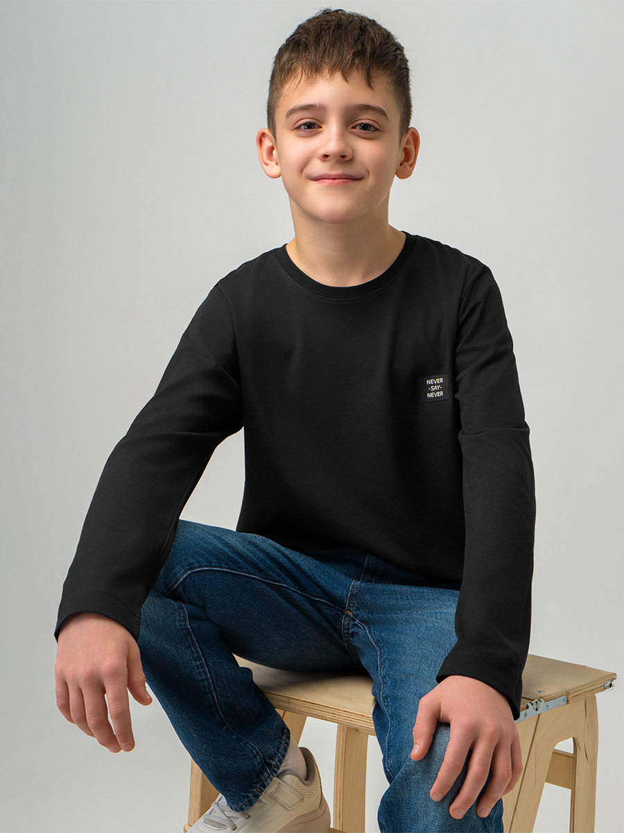 Лонгслив BONITO KIDS SS6096черный - фото 10