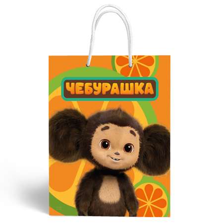 Пакет подарочный ND Play Чебурашка Любимый герой 33*40см 309697