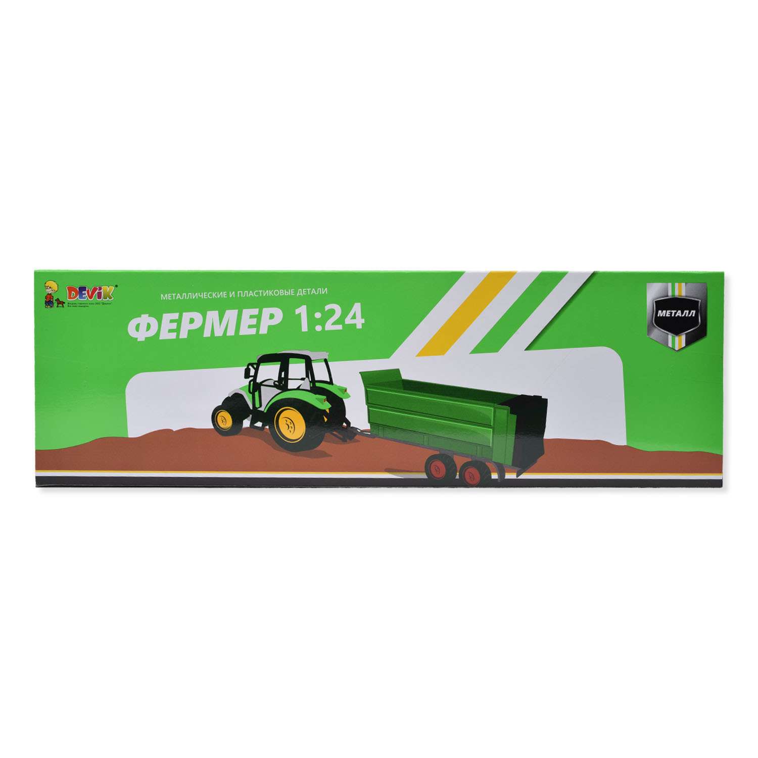 Трактор Devik Toys в ассортименте 3712268.0 - фото 3