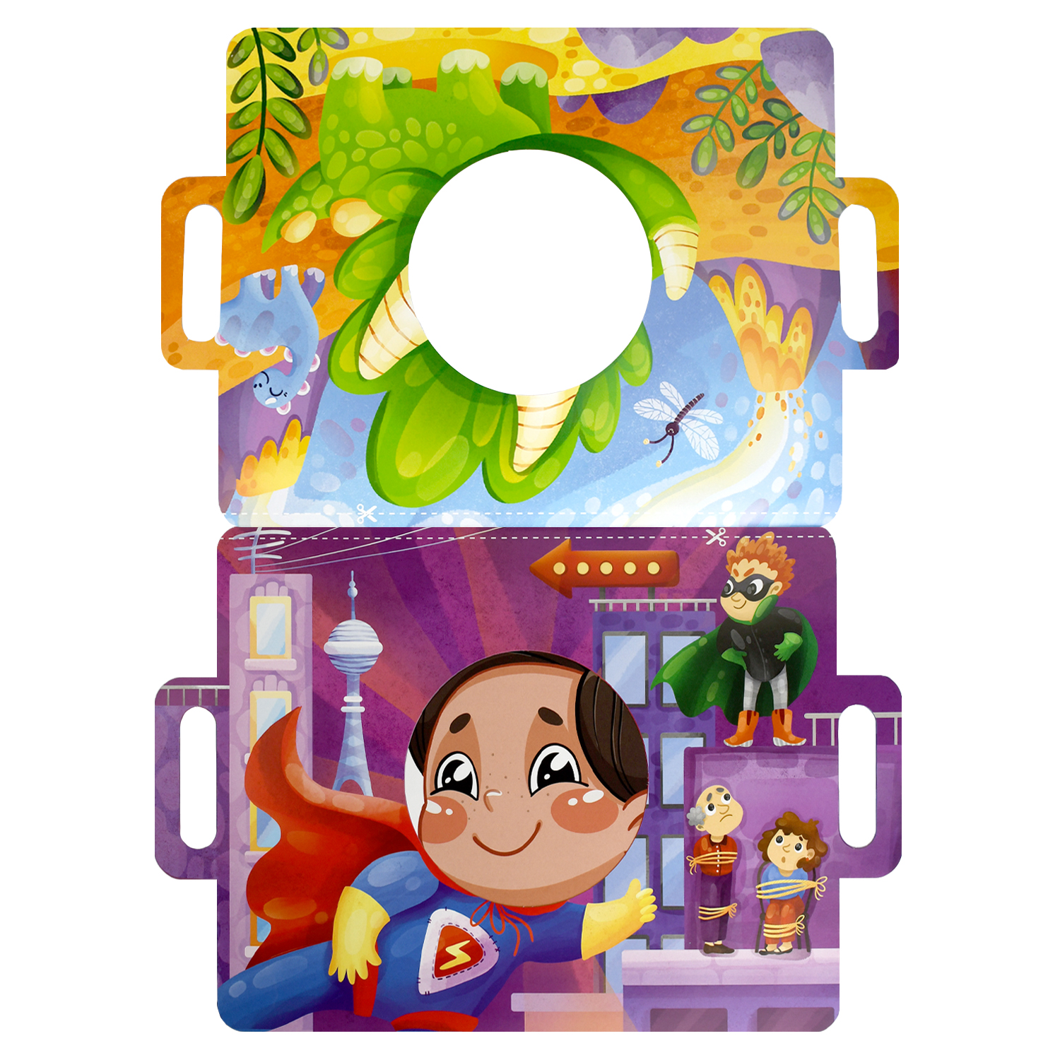 Книга игра для малышей ФЕНИКС+ с масками Сегодня Я Пират - фото 2