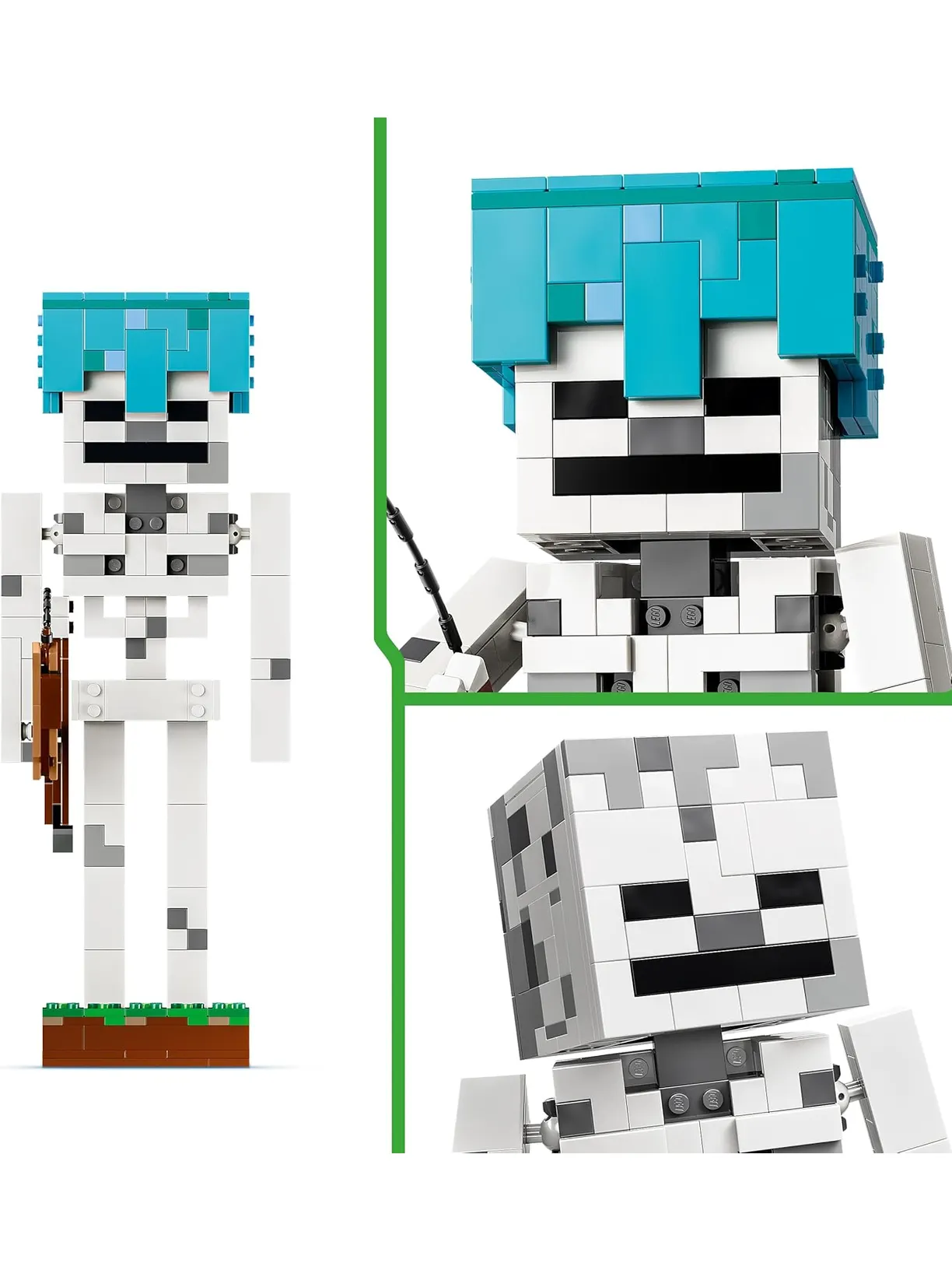 Конструктор LEGO Minecraft фигурка скелета 502 дет. - фото 5