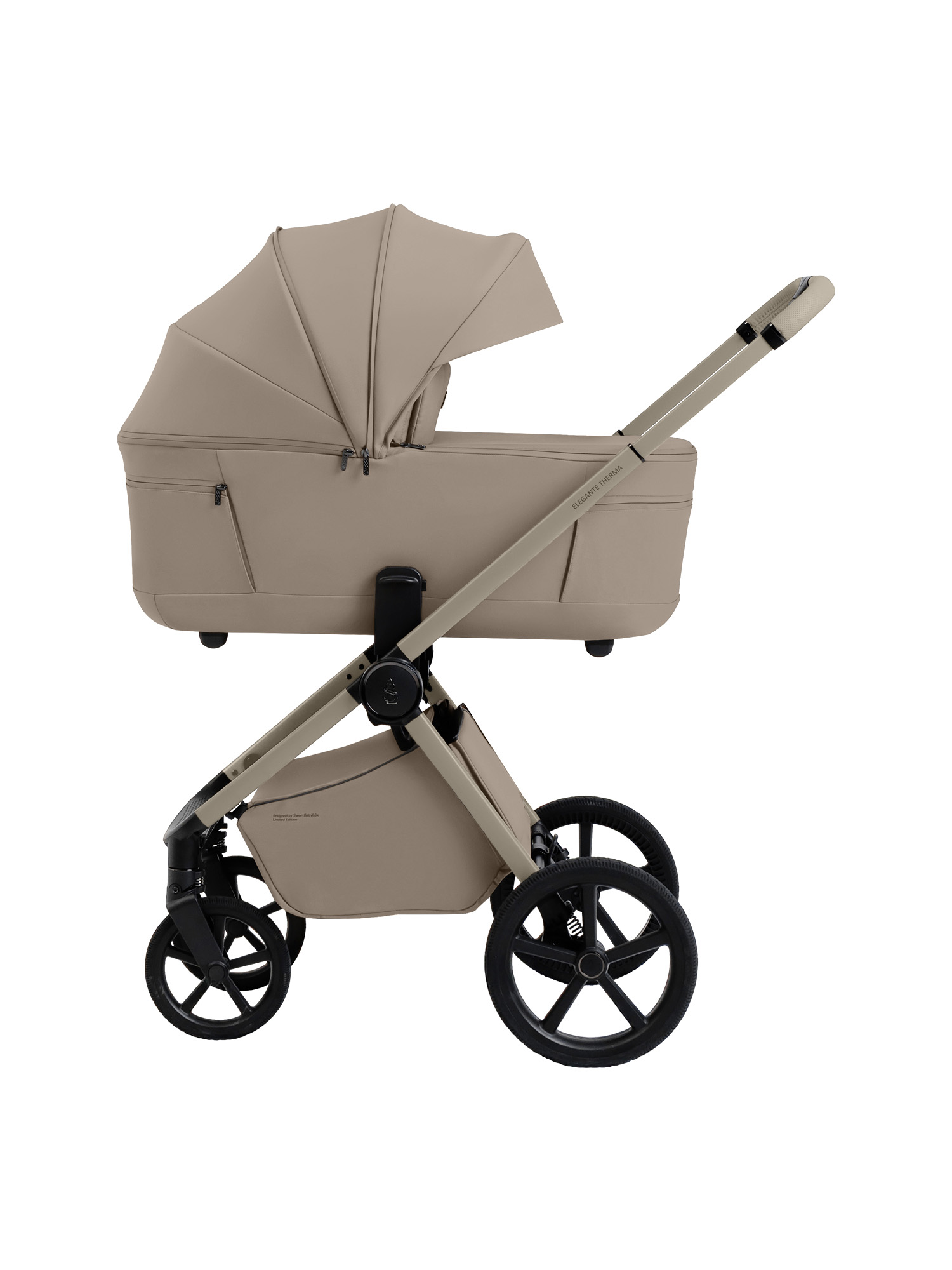 Коляска 2в1 Sweet Baby Elegante Therma Colore Champ бежевый - фото 17