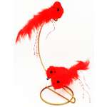 Украшение ёлочное Магия праздника «‎Птицы» 3 шт на прищепках 2 вида 4 см 2 набора