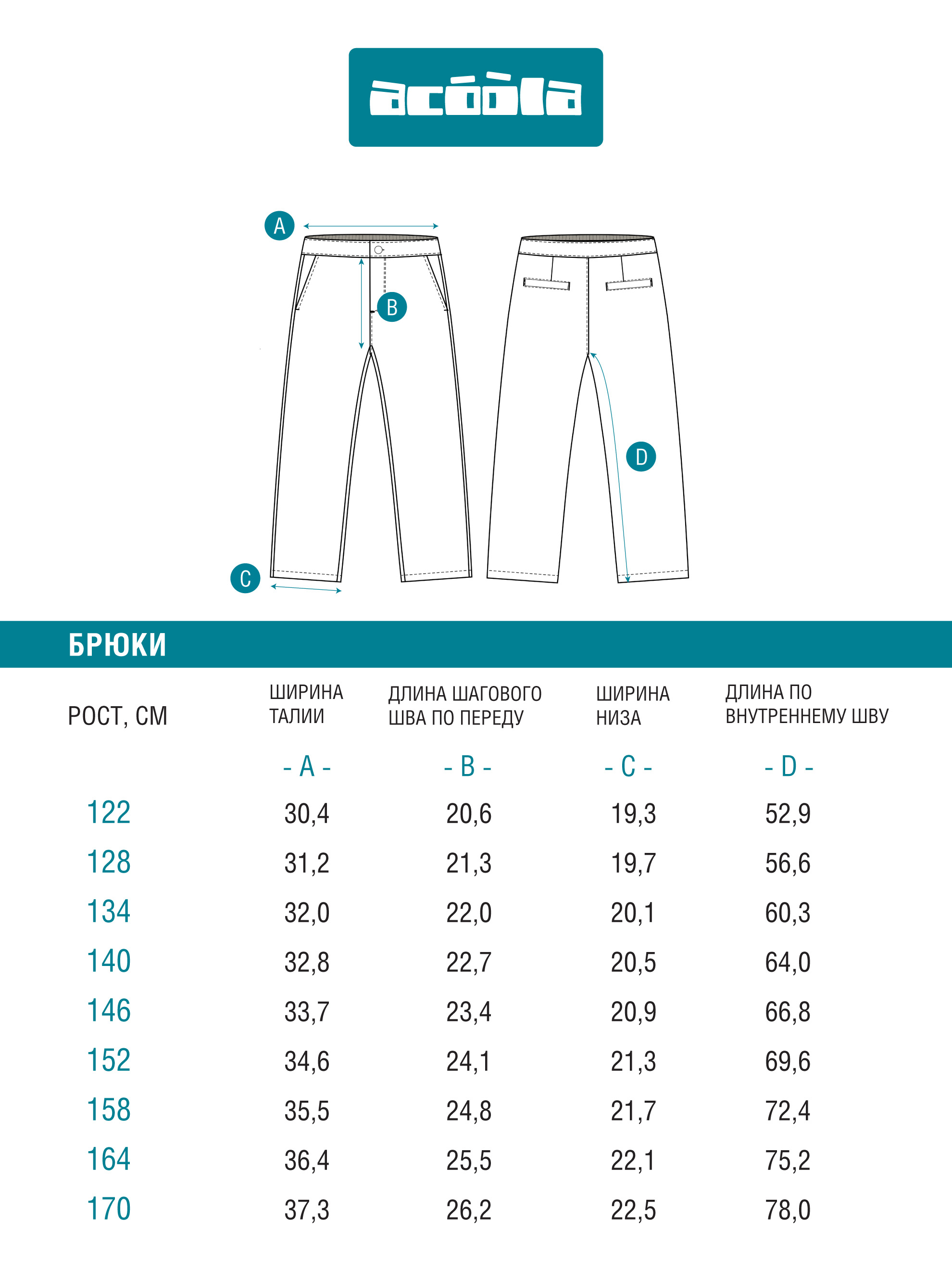 Брюки Acoola 20140160099_0089554 - фото 6