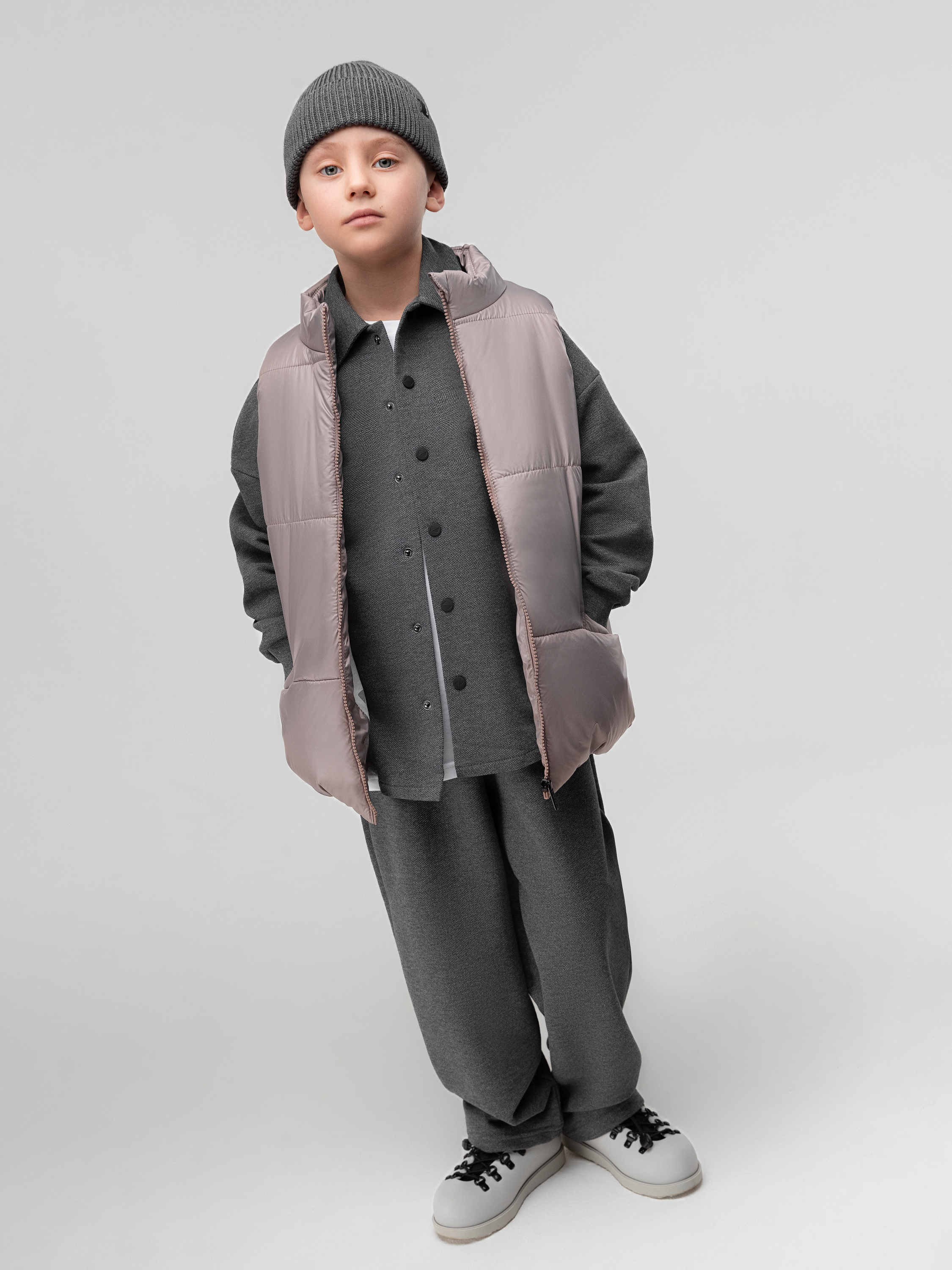 Жилет Bodo 14-56МU_капучино - фото 5