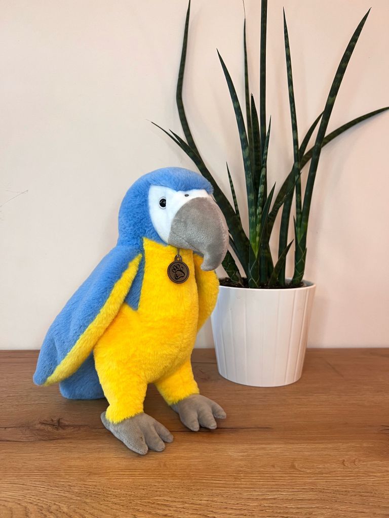 Мягкая игрушка Lapkin Попугай - фото 3