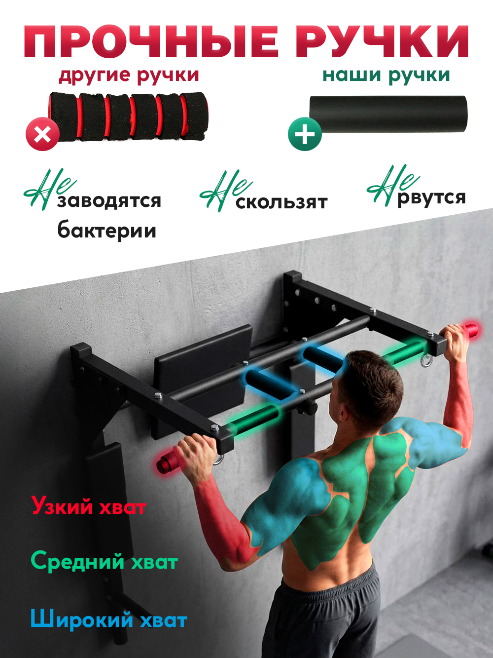Турник EuroSid 3 в 1 - фото 5