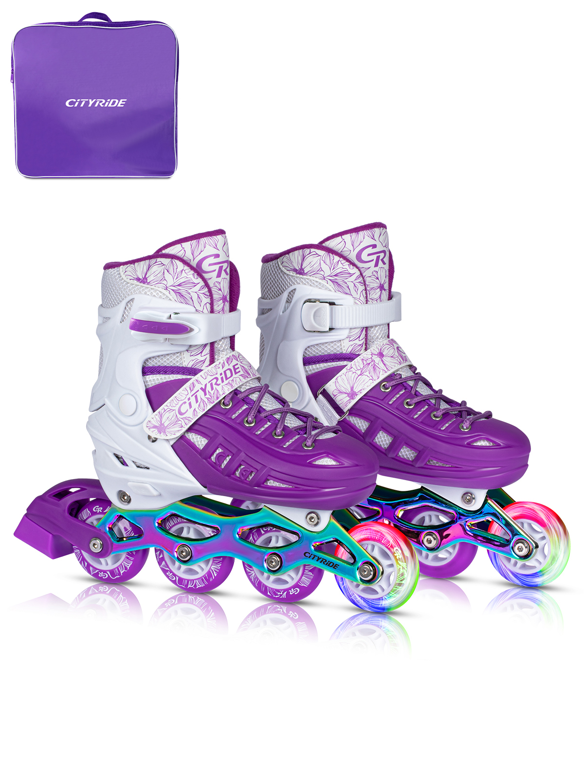 Роликовые коньки CITYRIDE L 39-43 - фото 12