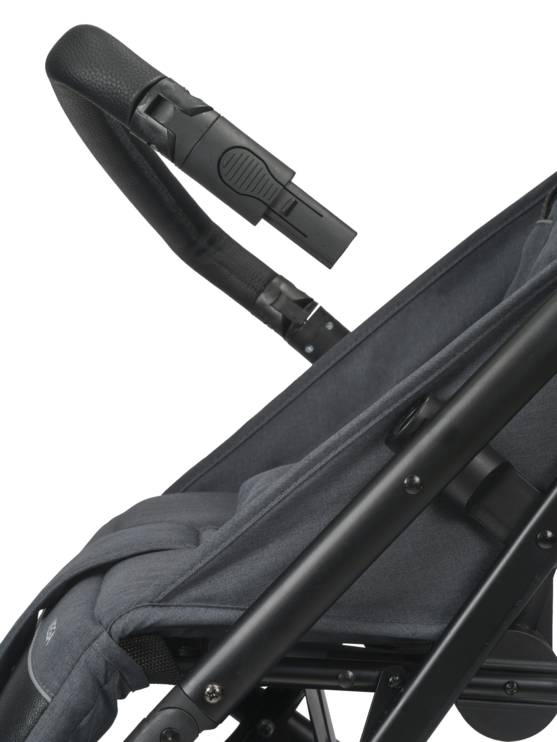 Коляска прогулочная Indigo Mega темно-серый - фото 19
