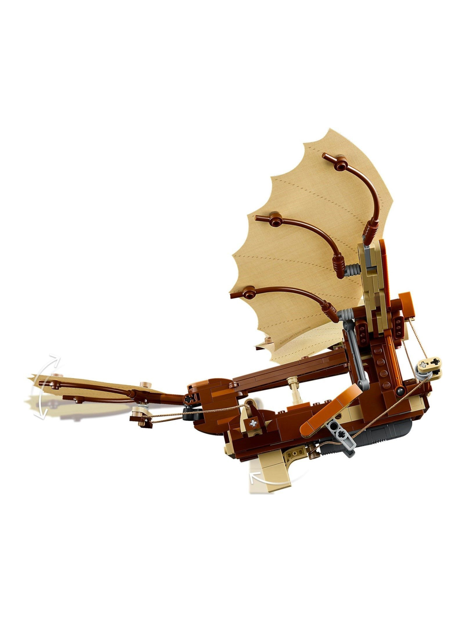 Конструктор LEGO Icons Машина Леонардо Да Винчи 493 дет. - фото 13