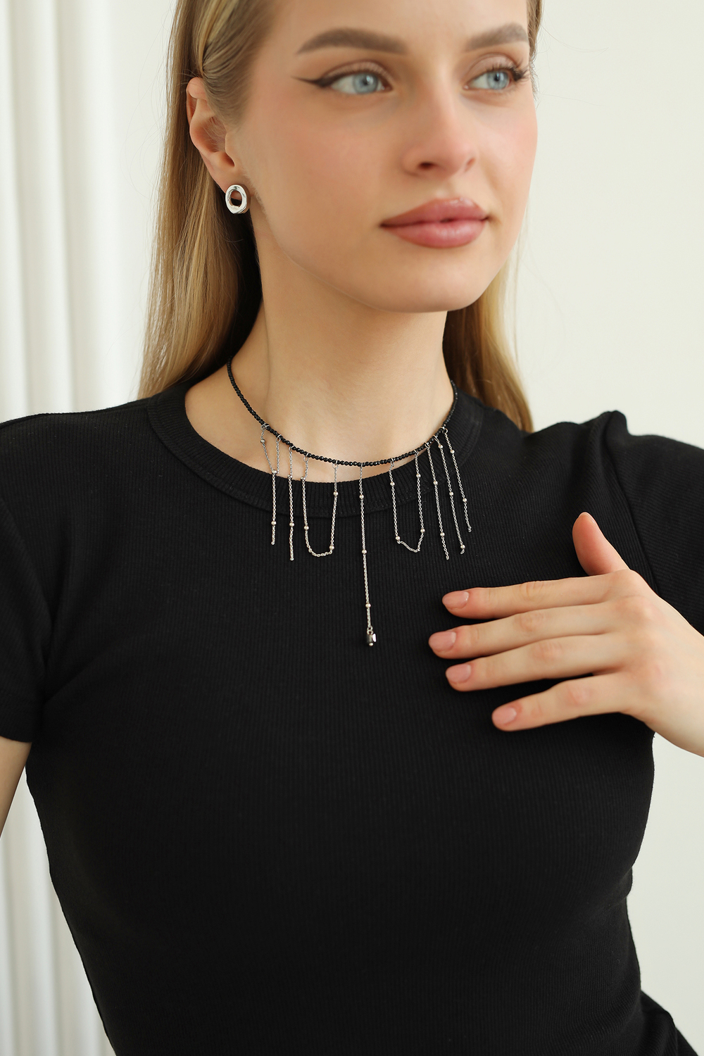 Футболка Натали Суслова 14511 черный - фото 7