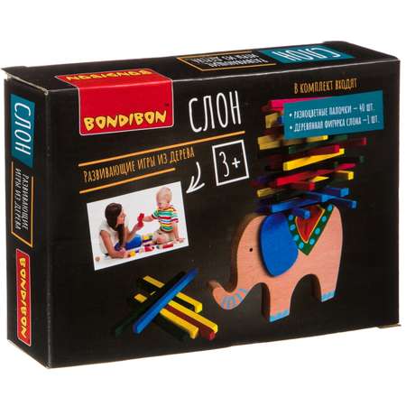 Настольная игра Bondibon Слон балансировщик