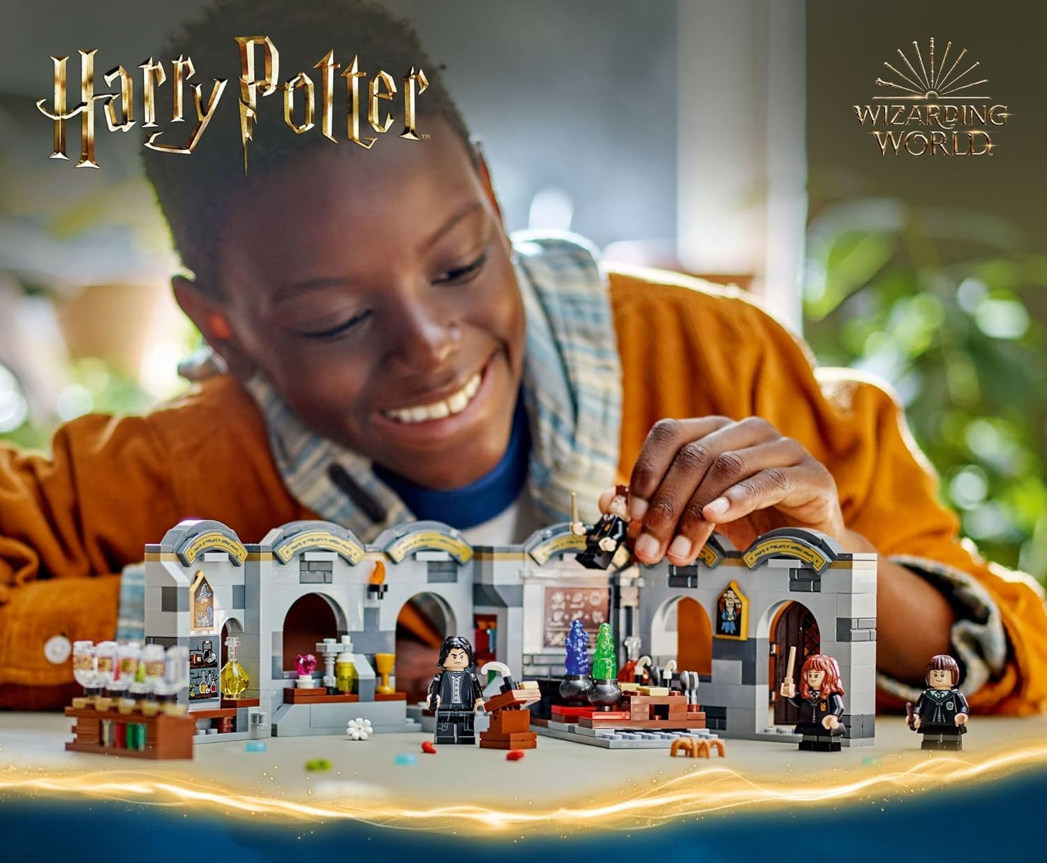 Конструктор LEGO Harry Potter Хогвартс Класс зелий 397 дет. - фото 7