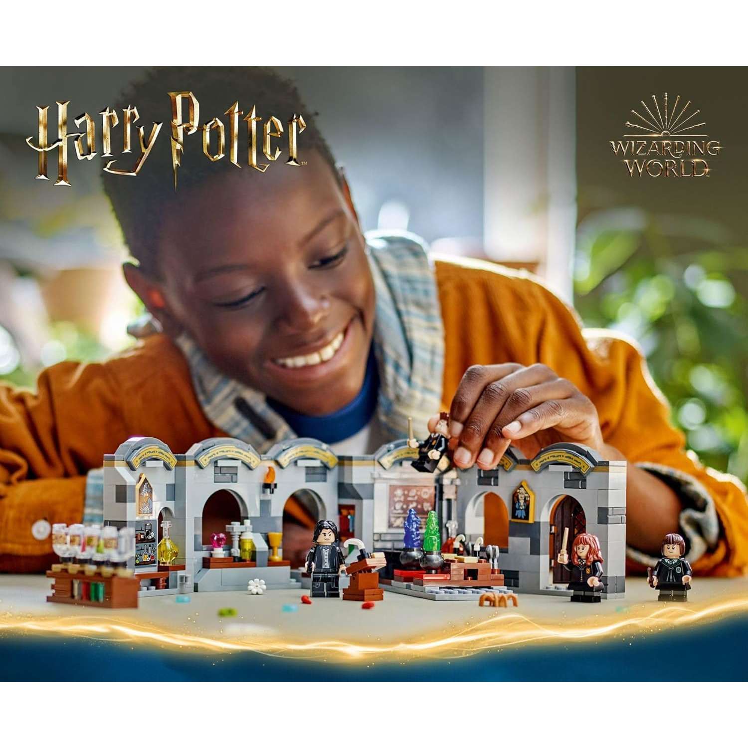 Конструктор LEGO Harry Potter Хогвартс Класс зелий блочный - фото 7