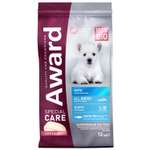 Корм для щенков и беременных собак AWARD Hypo Puppy всех пород склонных к аллерги со свежей белой рыбой сухой 12кг