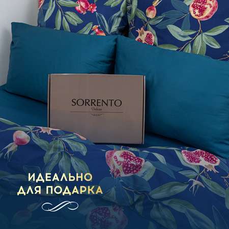 Комплект постельного белья SORRENTO DELUXE евро 4 наволочки Эдмон