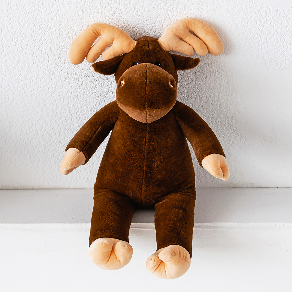 Мягкая игрушка TOTTY TOYS лось Обнимашка 70 см - фото 3