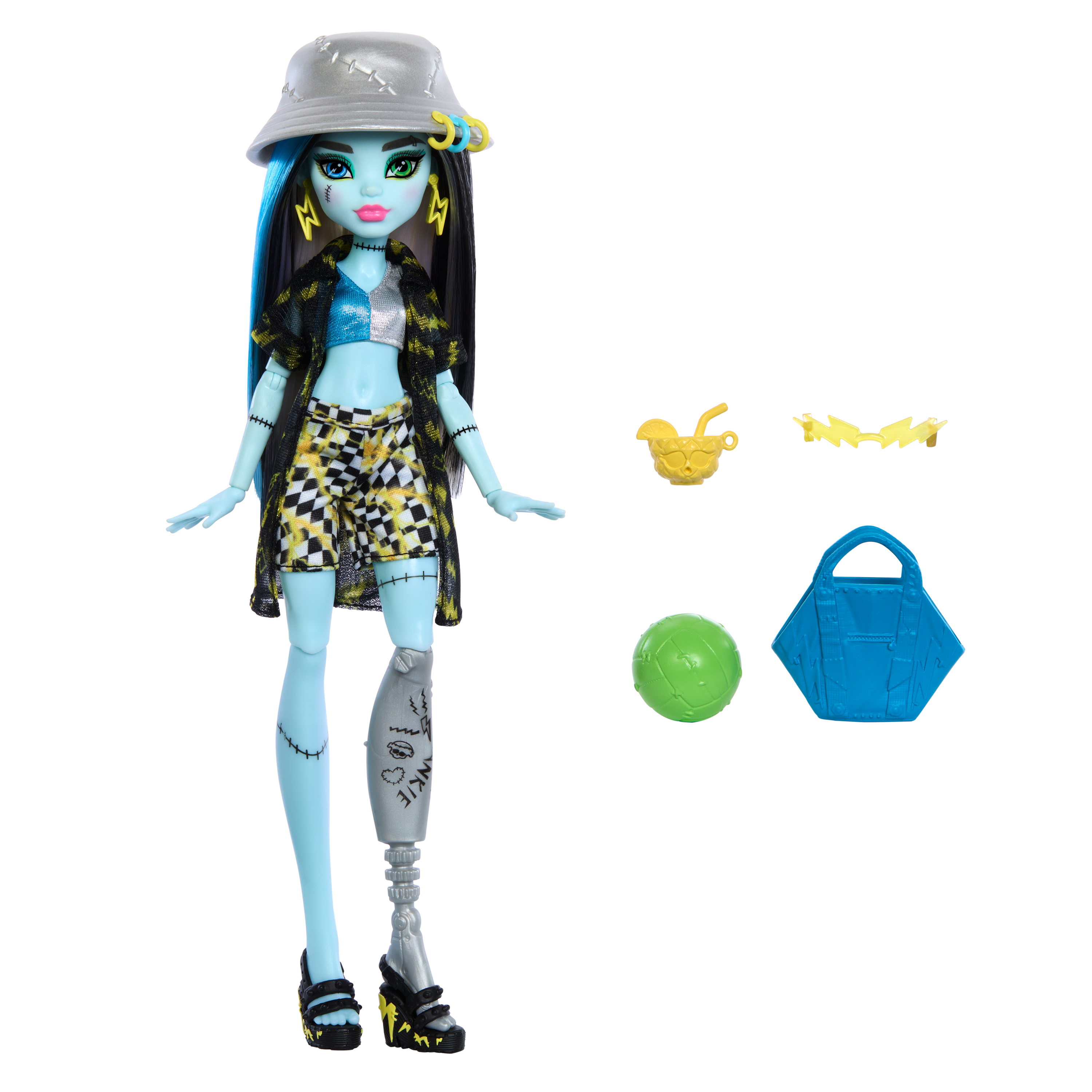 Кукла модельная Monster High Scare Adise Island Frankie HRP68 HRP68 - фото 3