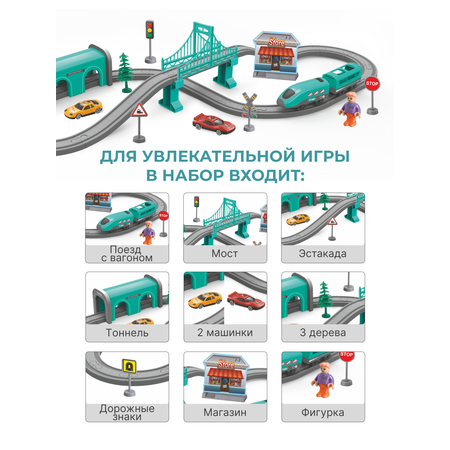 Набор железнодорожный TrendToys