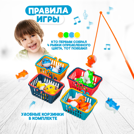 Игрушка Solmax рыбалка Парк аттракционов