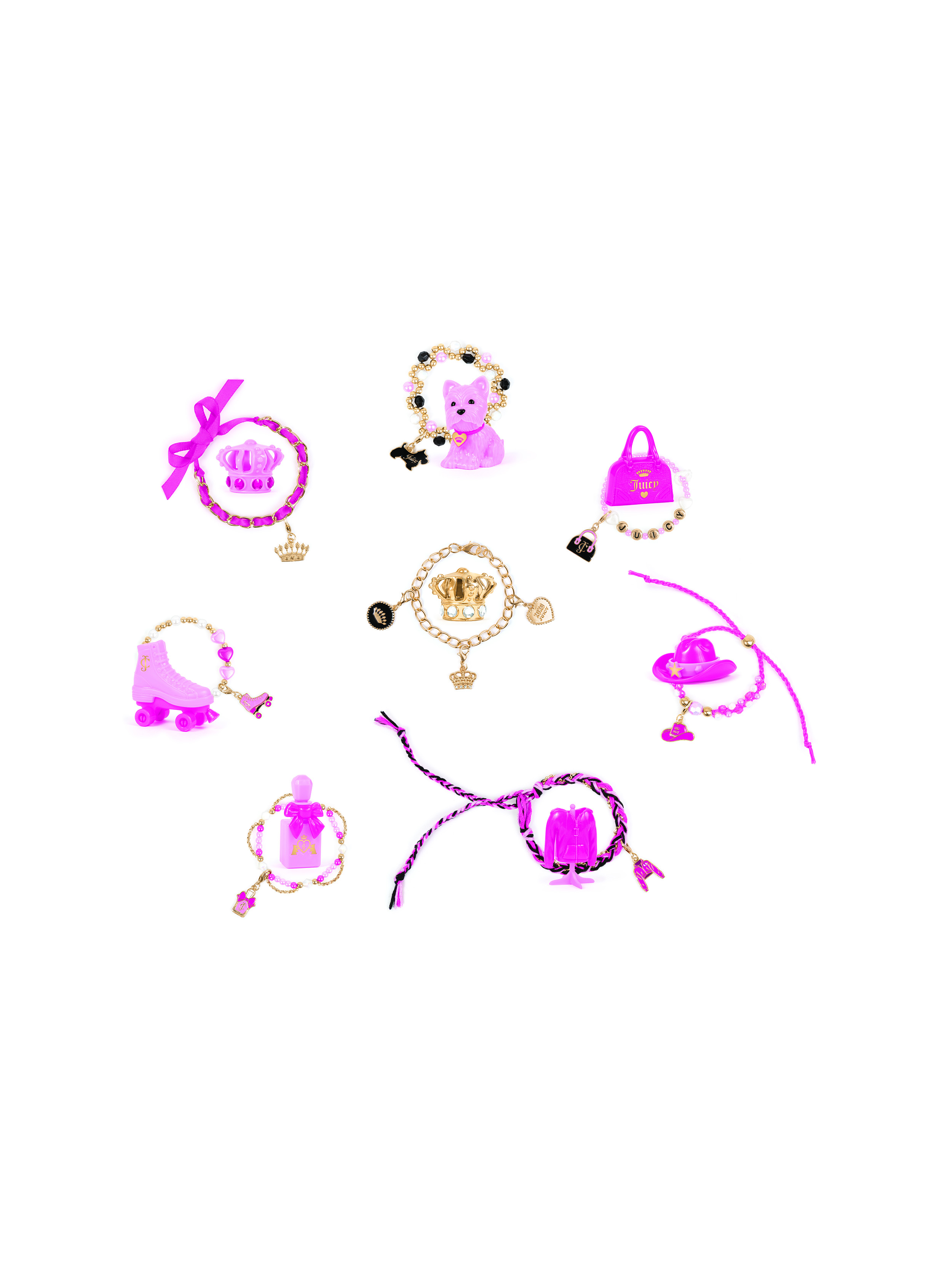 Набор для творчества Make it Real плетение Капсула-сюрприз JuicyCouture - фото 3