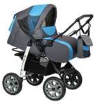 Коляска трансформер alis Amelia голубой