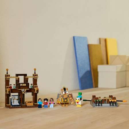 Конструктор LEGO Minecraft Лесной особняк блочный