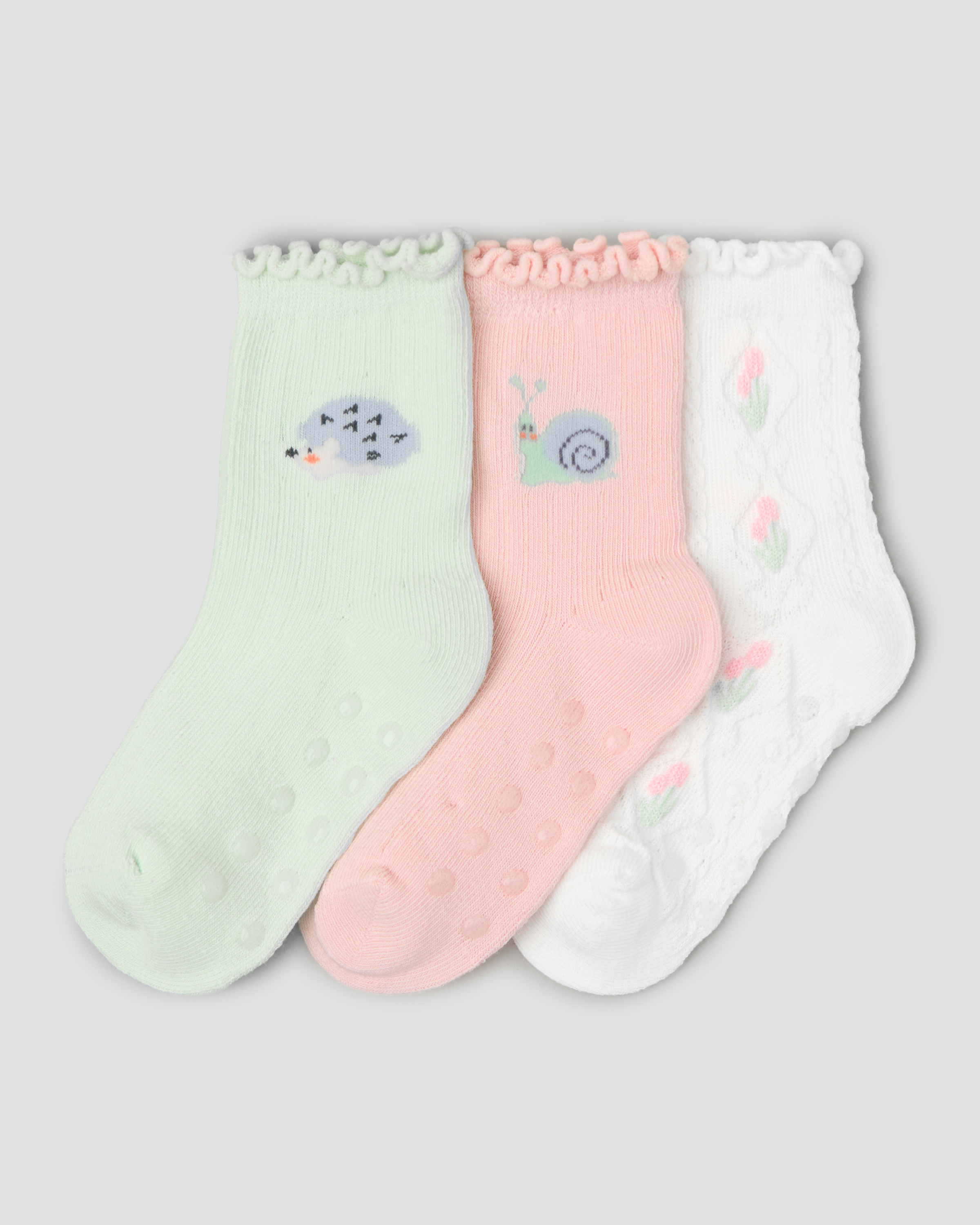 Носки 3 пары BabyGo S26BG2-SG07ig-43 - фото 1