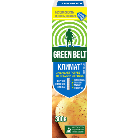 Серная дымовая шашка Green Belt Климат 300г