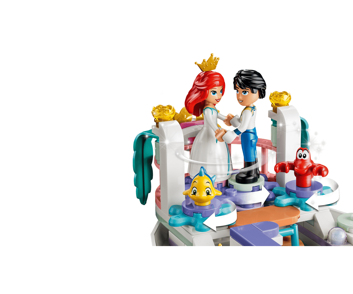 Конструктор LEGO Disney Свадебный корабль Ариэль 519 дет. - фото 7