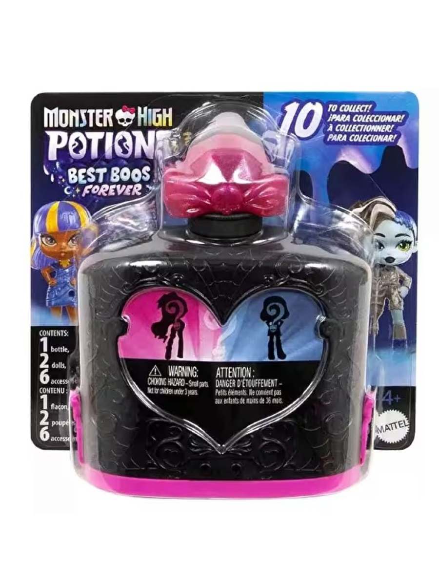 Кукла мини Monster High JCY18 зелья - 2 шт высота 7,5 см JCY18 - фото 7