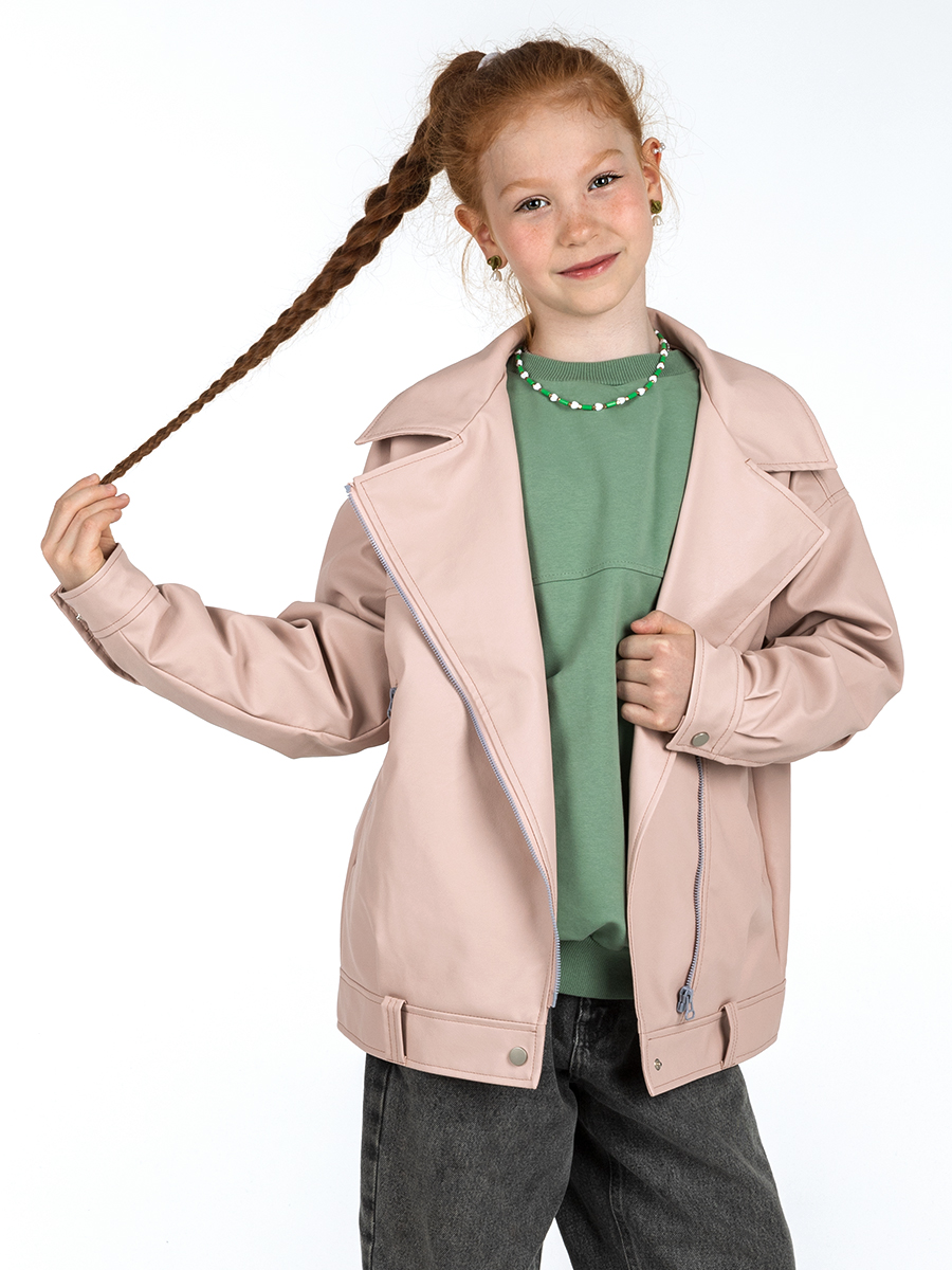 Куртка NIKASTYLE 4л7624 пудра - фото 3