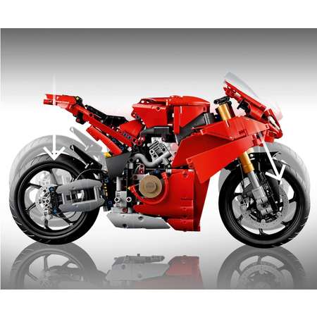 Конструктор LEGO Technic Мотоцикл Ducati Panigale 1603 дет.