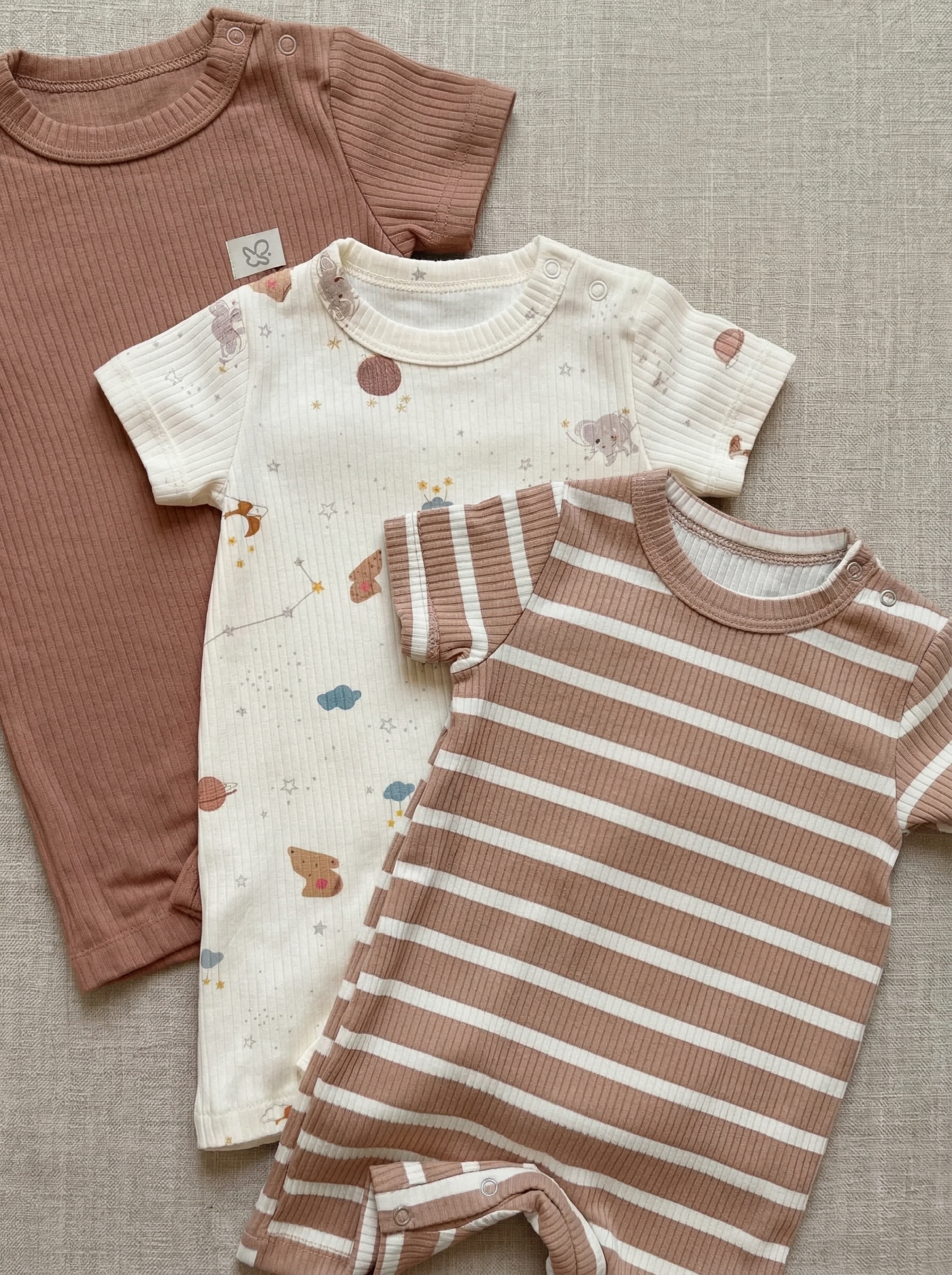 Песочник 3 шт Супер Пупс нбр/3пр/псч/sk22/полоска/сон - фото 2