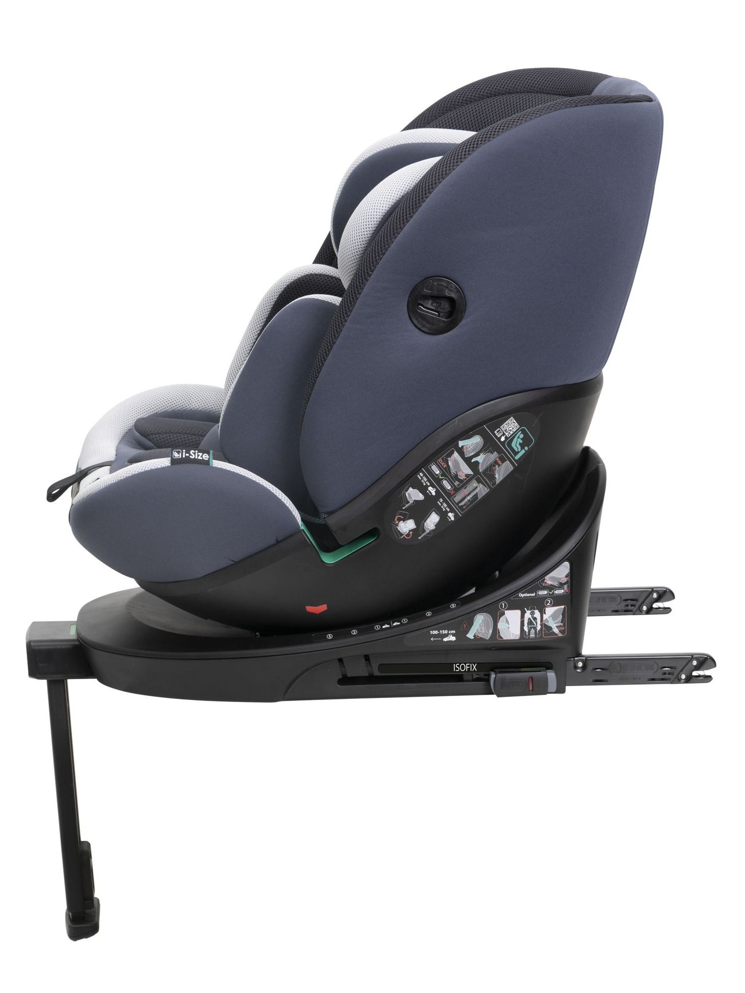 Автокресло Chicco Isofix 0+/1/2/3 (0-36 кг) синий - фото 19