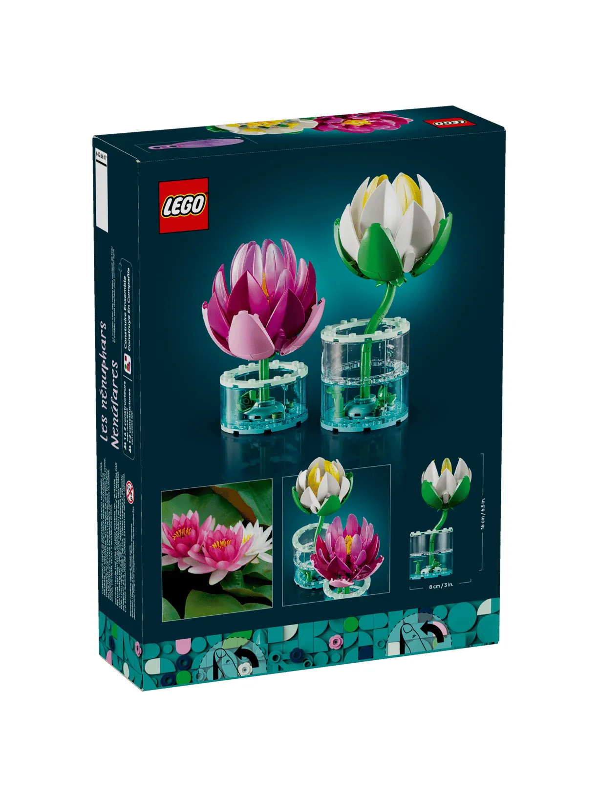 Конструктор LEGO Botanicals Водяные лилии 259 дет. - фото 7