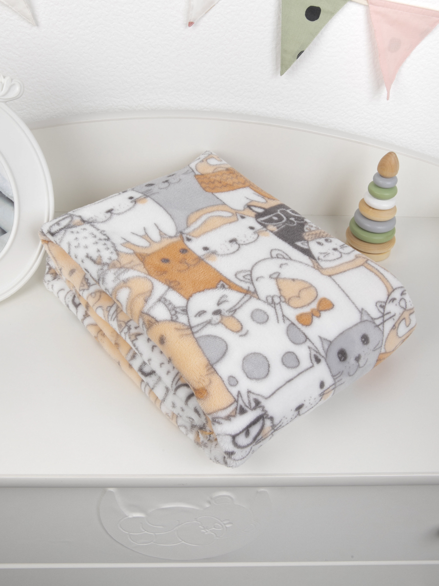 Плед Baby Nice 100 x 140 см велсофт - фото 1