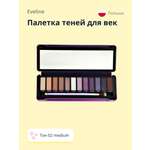 Палетка теней EVELINE Mystic Galaxy