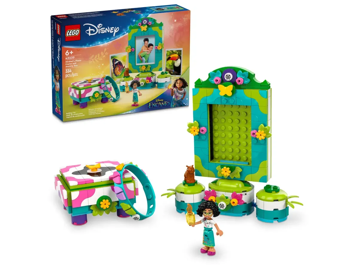 Изображение товара Конструктор LEGO Disney 43239 Рамка для фотографий и шкатулка для драгоценностей