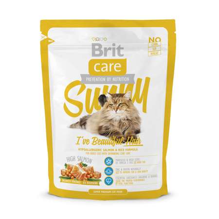 Корм сухой Brit Care 400г для длинношерстных кошек