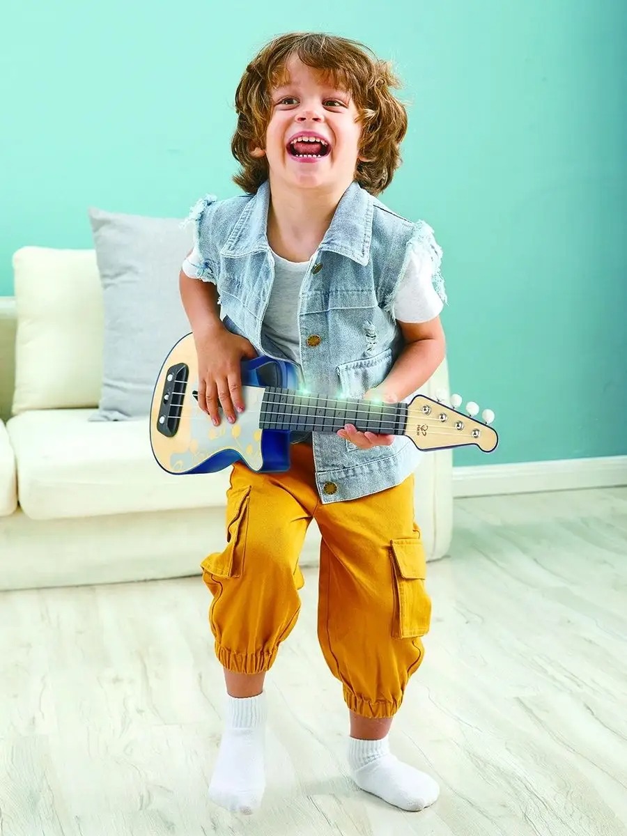 Игрушка музыкальная Hape Гитара музыкальная гитара - фото 1