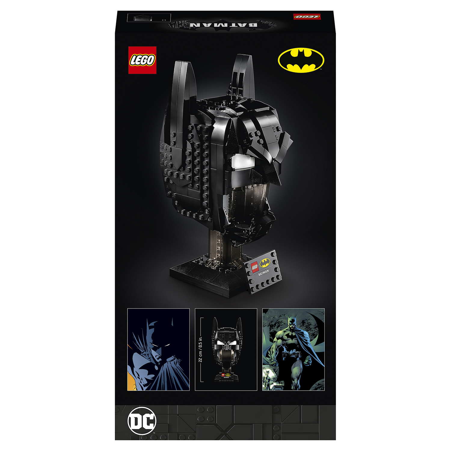 Конструктор LEGO DC Super Heroes Маска Бэтмена блочный - фото 3