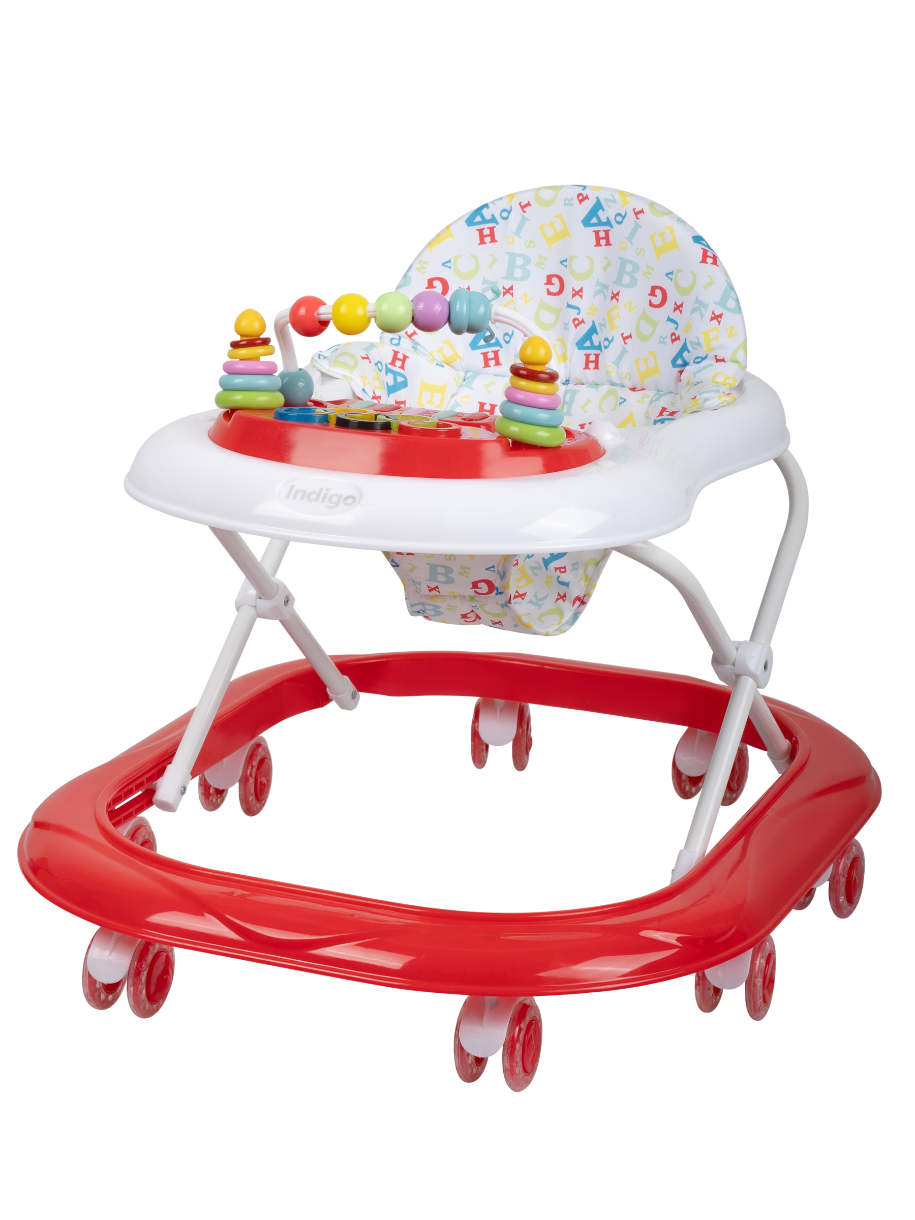 Ходунки Indigo Abc C красный - фото 7