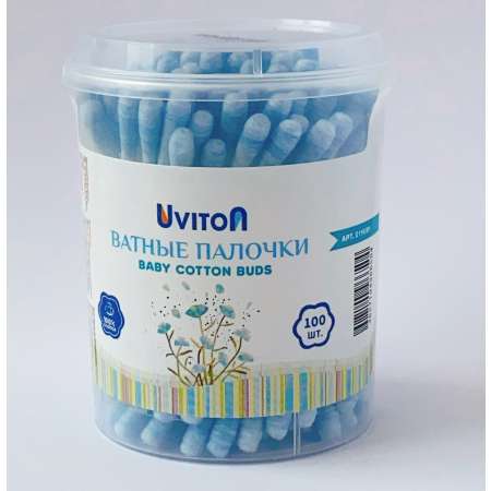 Ватные палочки Uviton 100 шт.