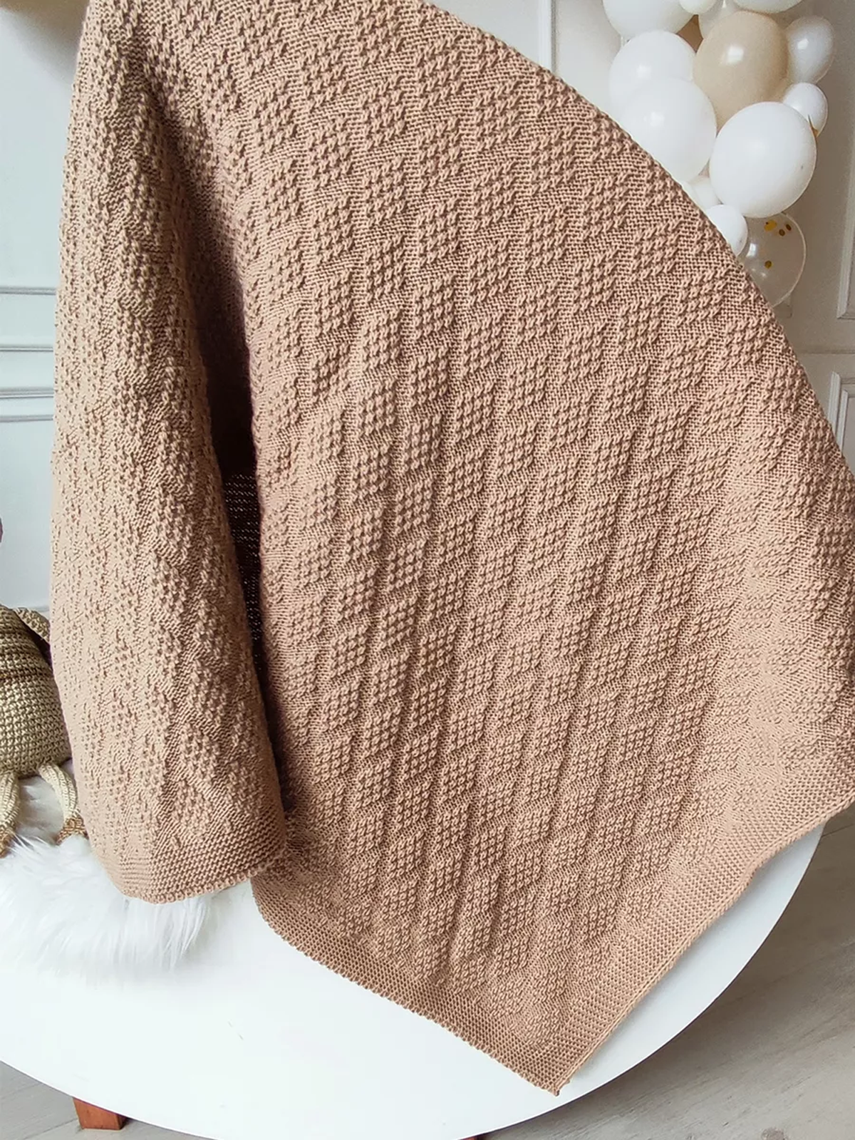 Плед Совенок Дона 100 x 100 см - фото 2