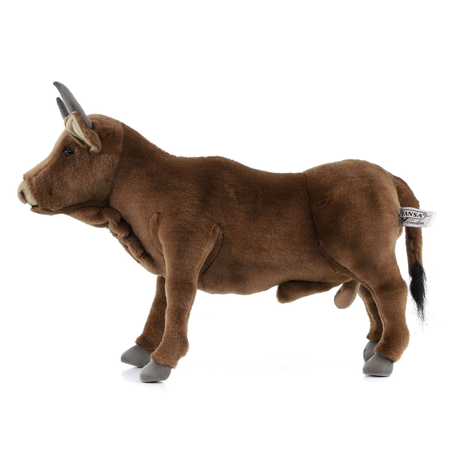 Мягкая игрушка HANSA бычок - фото 7