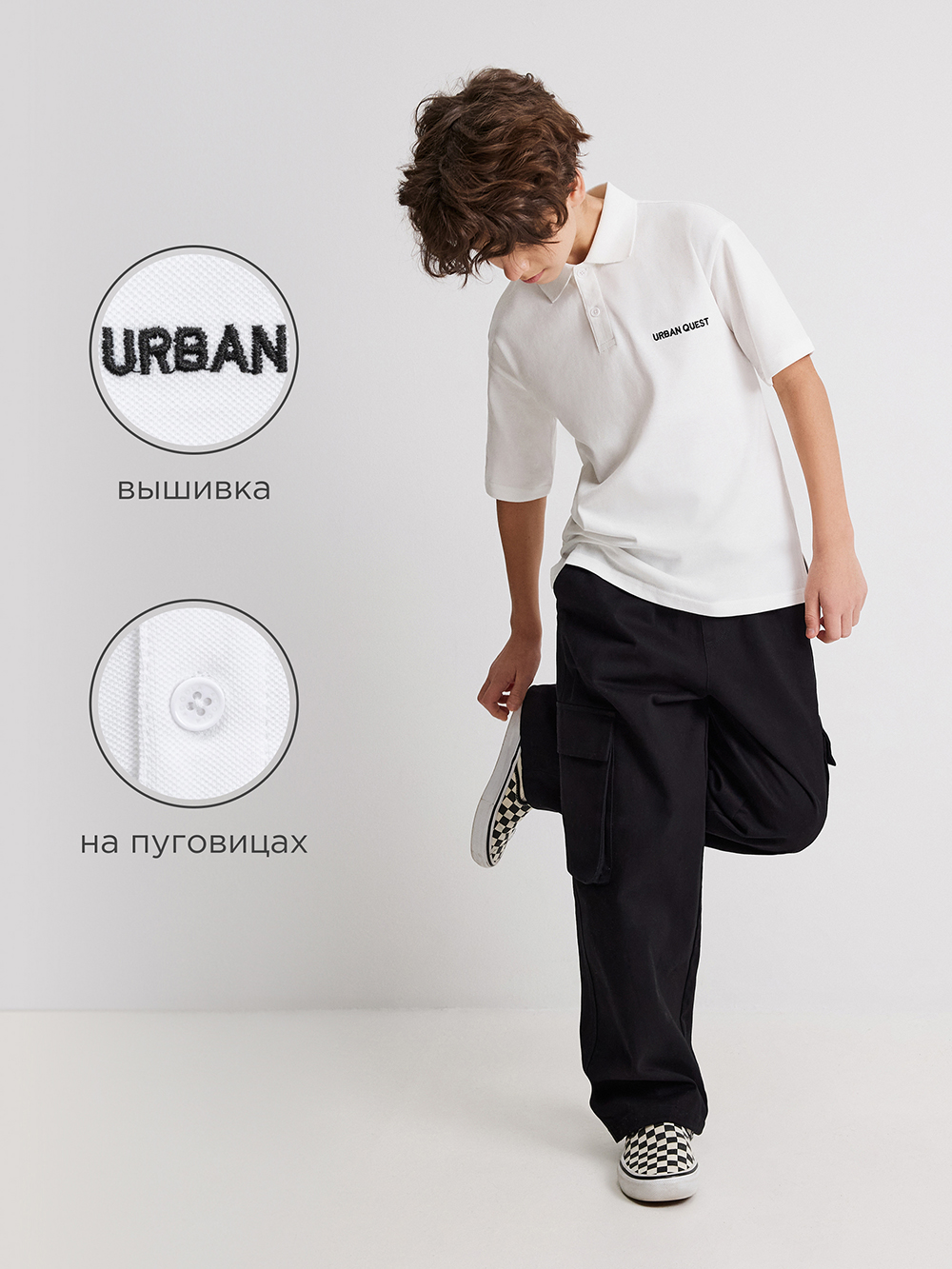 Футболка-поло Acoola 20110490011_0095327 - фото 3