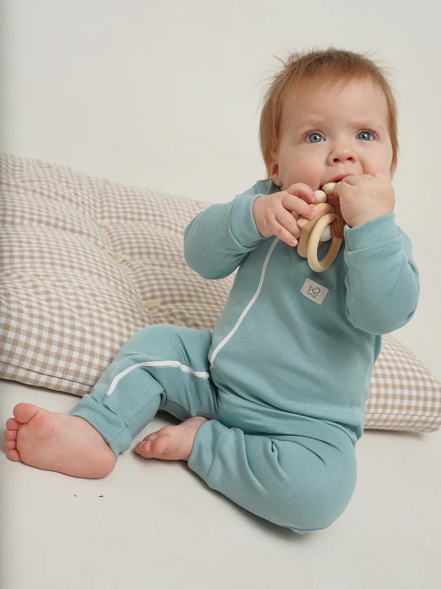 Комбинезон 3 шт Супер Пупс нбр/3пр/кмбнмол/голубыерыбки - фото 26