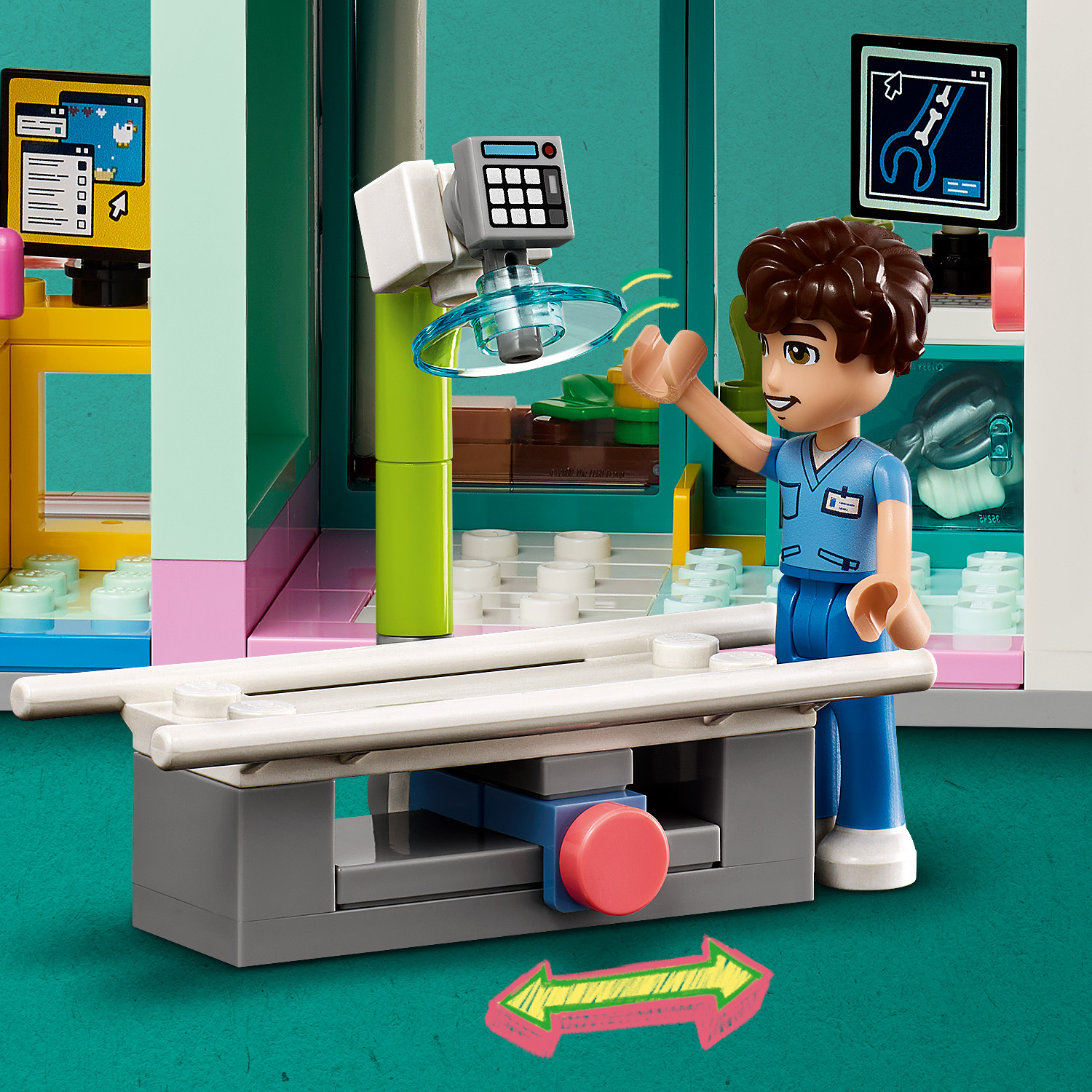 Конструктор LEGO Friends Городская больница Хартлейк блочный - фото 8